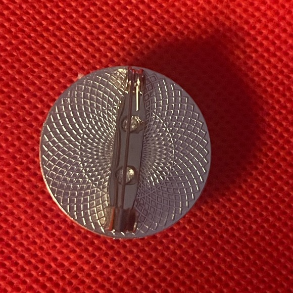 Lapel Pin Iced-Out Initial (“R”) - Picture 3 of 4